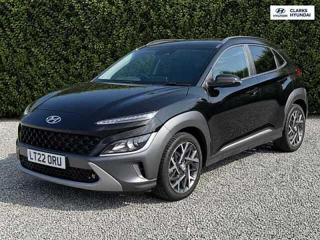 Hyundai KONA 1.6 h-GDi Premium SUV 5dr Petrol Hybrid DCT Euro 6 (s/s) (141 ps) Black