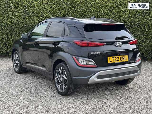 Hyundai KONA 1.6 h-GDi Premium SUV 5dr Petrol Hybrid DCT Euro 6 (s/s) (141 ps) Black