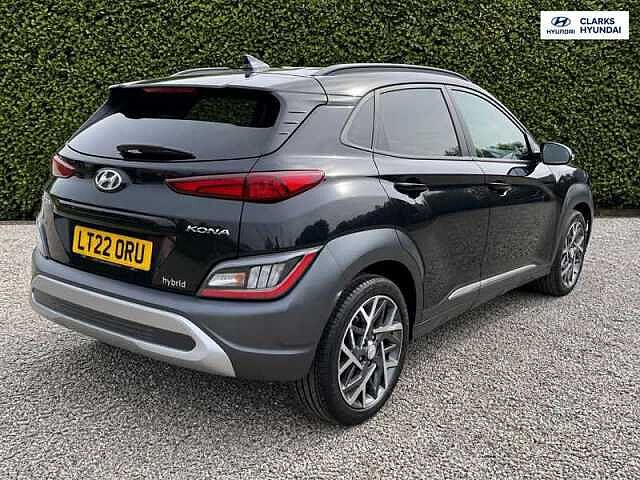 Hyundai KONA 1.6 h-GDi Premium SUV 5dr Petrol Hybrid DCT Euro 6 (s/s) (141 ps) Black