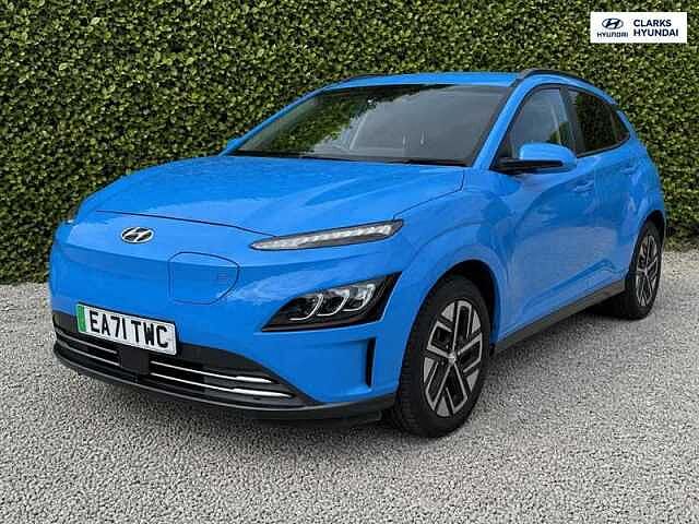 Hyundai KONA 64kWh Ultimate SUV 5dr Electric Auto (10.5kW Charger) (204 ps) Blue