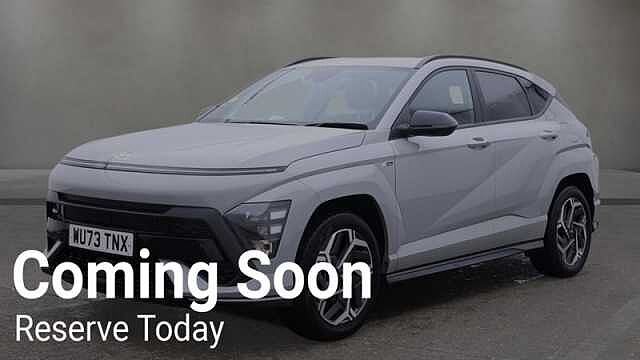Hyundai KONA 1.6 h-GDi N Line SUV 5dr Petrol Hybrid DCT Euro 6 (s/s) (141 ps) Grey
