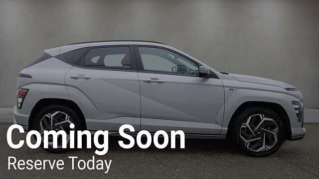 Hyundai KONA 1.6 h-GDi N Line SUV 5dr Petrol Hybrid DCT Euro 6 (s/s) (141 ps) Grey