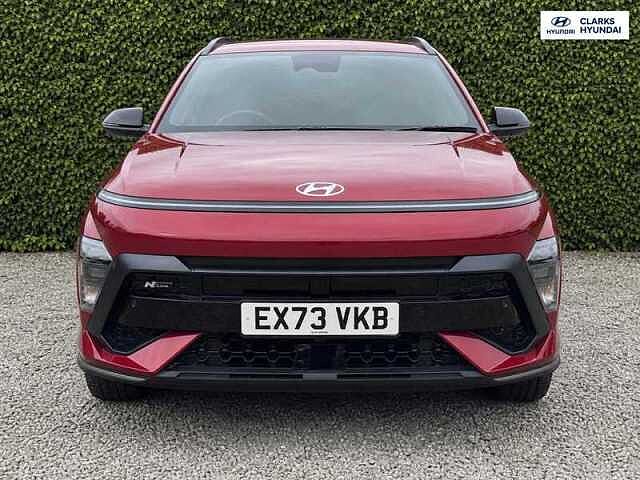Hyundai KONA 1.6 h-GDi N Line SUV 5dr Petrol Hybrid DCT Euro 6 (s/s) (141 ps) Red