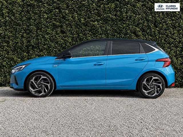 Hyundai I20 1.0 T-GDi MHEV Ultimate Hatchback 5dr Petrol Hybrid Manual Euro 6 (s/s) (100 ps) Black