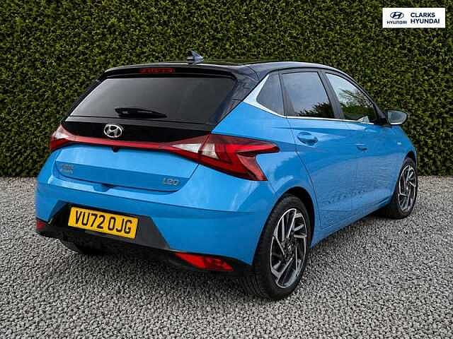 Hyundai I20 1.0 T-GDi MHEV Ultimate Hatchback 5dr Petrol Hybrid Manual Euro 6 (s/s) (100 ps) Black