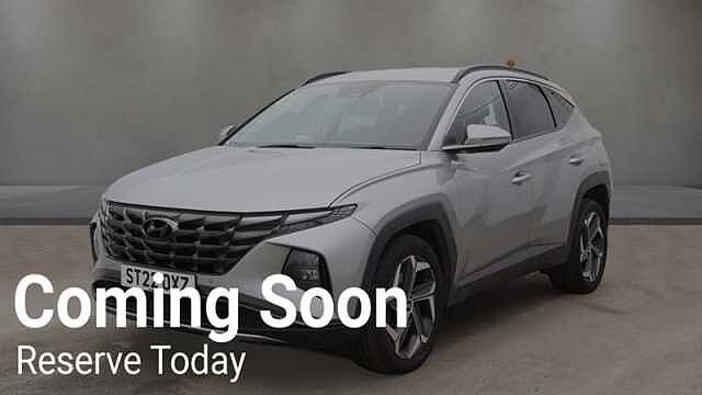 Hyundai TUCSON 1.6 h T-GDi Premium SUV 5dr Petrol Hybrid Auto Euro 6 (s/s) (230 ps) Silver