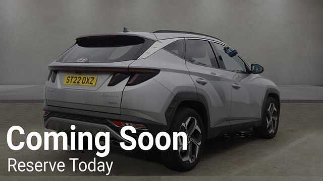 Hyundai TUCSON 1.6 h T-GDi Premium SUV 5dr Petrol Hybrid Auto Euro 6 (s/s) (230 ps) Silver