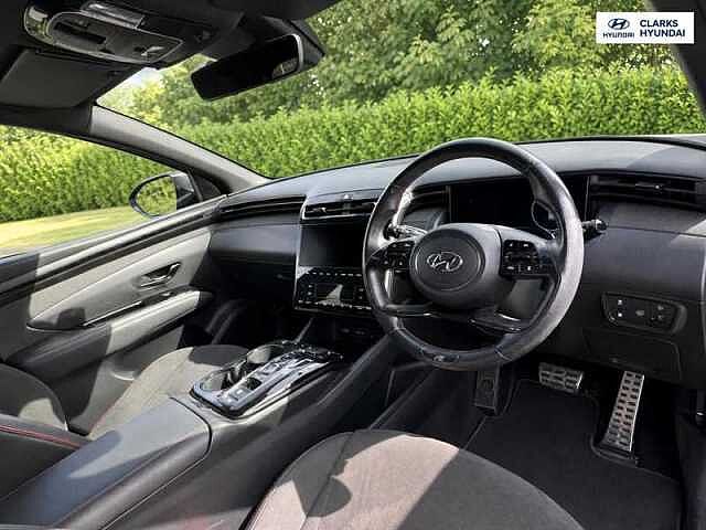 Hyundai TUCSON 1.6 T-GDi 13.8kWh N Line S SUV 5dr Petrol Plug-in Hybrid Auto 4WD Euro 6 (s/s) ( Black