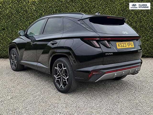 Hyundai TUCSON 1.6 T-GDi 13.8kWh N Line S SUV 5dr Petrol Plug-in Hybrid Auto 4WD Euro 6 (s/s) ( Black