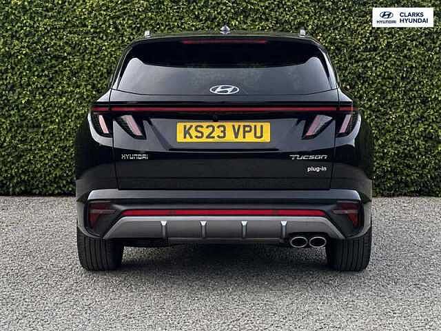 Hyundai TUCSON 1.6 T-GDi 13.8kWh N Line S SUV 5dr Petrol Plug-in Hybrid Auto 4WD Euro 6 (s/s) ( Black