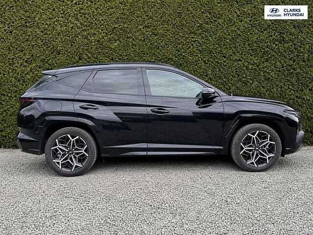 Hyundai TUCSON 1.6 T-GDi 13.8kWh N Line S SUV 5dr Petrol Plug-in Hybrid Auto 4WD Euro 6 (s/s) ( Black