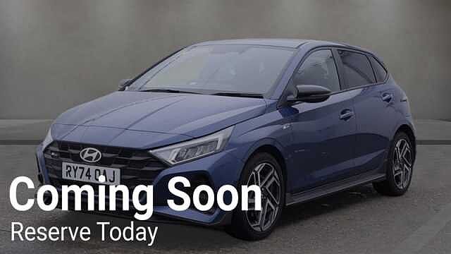 Hyundai I20 1.0 T-GDi N Line S Hatchback 5dr Petrol DCT Euro 6 (s/s) (100 ps) Blue