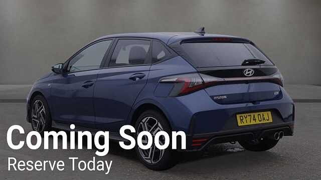 Hyundai I20 1.0 T-GDi N Line S Hatchback 5dr Petrol DCT Euro 6 (s/s) (100 ps) Blue