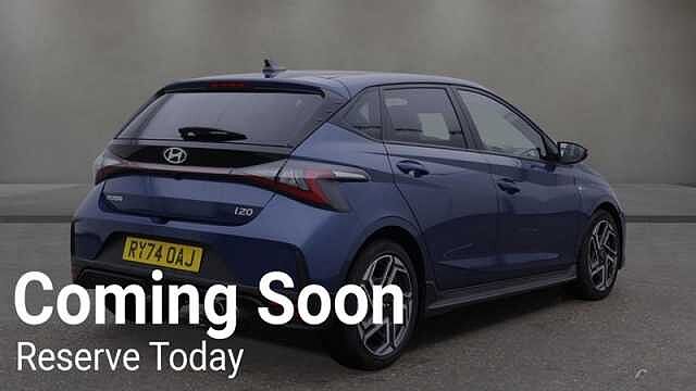 Hyundai I20 1.0 T-GDi N Line S Hatchback 5dr Petrol DCT Euro 6 (s/s) (100 ps) Blue