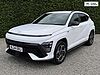 Hyundai KONA 1.6 h-GDi N Line S SUV 5dr Petrol Hybrid DCT Euro 6 (s/s) (141 ps) White