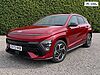Hyundai KONA 1.6 h-GDi N Line SUV 5dr Petrol Hybrid DCT Euro 6 (s/s) (141 ps) Red
